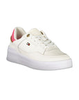 Tommy Hilfiger Bianco Polyurethane Women Sneaker