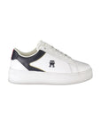 Tommy Hilfiger Bianco Polyurethane Women Sneaker