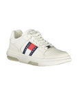 Tommy Hilfiger Bianco Polyurethane Women Sneaker