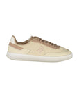 Tommy Hilfiger Beige Polyurethane Women Sneaker