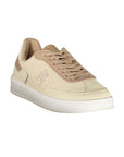 Tommy Hilfiger Beige Polyurethane Women Sneaker