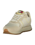 Tommy Hilfiger Beige Polyurethane Women Sneaker
