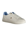 Tommy Hilfiger Azzurro Polyurethane Female Sneaker