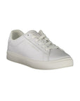 Tommy Hilfiger Bianco Polyurethane Women Sneaker