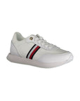 Tommy Hilfiger White Leather Women Sneaker