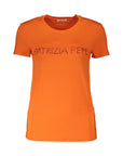 Patrizia Pepe Arancione Viscosa Women T-Shirt