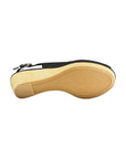 Tommy Hilfiger Black Polyester Women Sandal