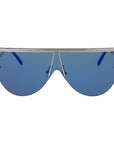 Emilio Pucci Silver Metal Sunglasses