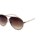 Guess Beige Metal Sunglasses