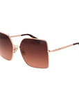 Max Mara Rose Gold Metal Sunglasses