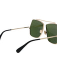 Max Mara Gold Metal Sunglasses