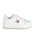 Tommy Hilfiger Bianco Leather Women Sneaker