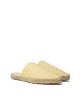 Bottega Veneta Yellow Leather Espadrille