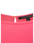 Armani Exchange Fuchsia Viscose Short Dress