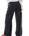 Pantaloni Wide-Leg Morbidi
