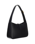 Saint Laurent Black Calf Leather Bos Taurus Handbag