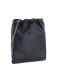 Saint Laurent Black Lamb Ovis Aries Aries Shoulder Bag