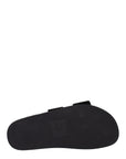 Valentino Garavani Black Leather Slippers