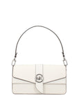 Michael Kors White Leather Handbag