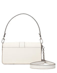 Michael Kors White Leather Handbag