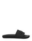 Lanvin Black Cotton Slippers