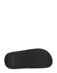 Versace Black Leather Slippers