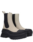 Stella McCartney Black Leather Ankle Boots