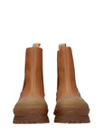 Stella McCartney Brown Leather Ankle Boots