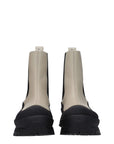 Stella McCartney Black Leather Ankle Boots