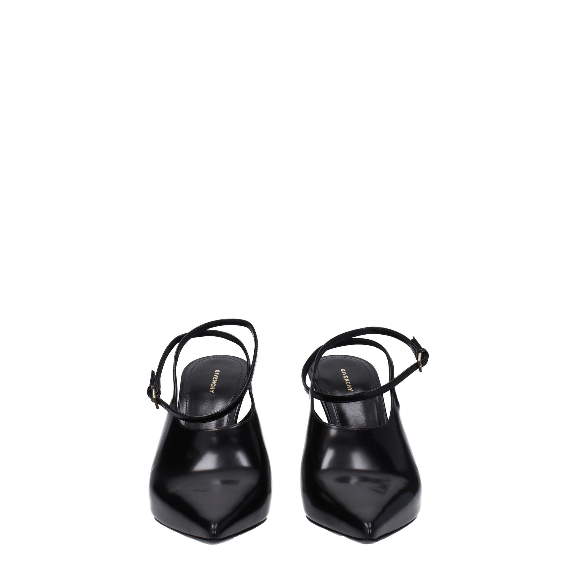 Givenchy Black Leather High Heel Pumps
