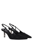 Givenchy Black Fabric High Heel Pumps