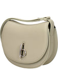 Burberry Green Leather Shoulder Bag
