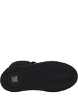 Max Mara Black Fabric Lace-Up Boots