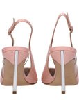 Casadei Pink Leather High Heel Pumps