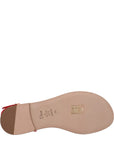 Christian Dior Pink Leather Flip-Flop Sandals