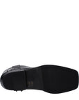 Valentino Garavani Black Leather Ankle Boots