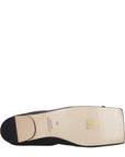 Jacquemus Black Leather Ballet Flats