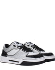 Dolce & Gabbana White Leather Low Top Sneakers