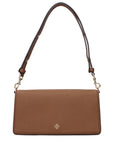 Tory Burch Brown Leather Shoulder Bag