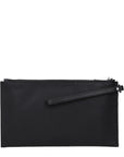 Michael Kors Black Leather Clutch Bag