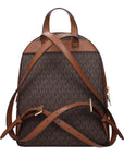 Michael Kors Brown Fabric Backpack