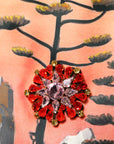 Dolce & Gabbana Multicolor Crystal Embellished A-line Mini Dress