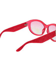 Guess Pink Stainless Steel Sunglasses