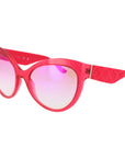 Guess Pink Stainless Steel Sunglasses