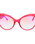 Guess Pink Stainless Steel Sunglasses