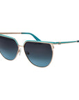 Guess Gold Metal Sunglasses