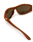 Bottega Veneta Brown Acetate Sunglasses