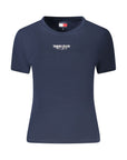 Tommy Hilfiger Blue Cotton Women's T-Shirt