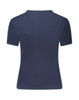 Tommy Hilfiger Blue Cotton Women's T-Shirt