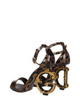 Dolce & Gabbana Brown Leather Sandals